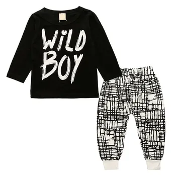

Cool Boys Clothes Sets Fashion Kids Jumpsuits Active Children Clothings Set