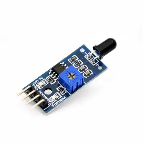 

R7035 Free shipping 4pin Flame sensor module ignition source fire detection module detects infrared receiver module