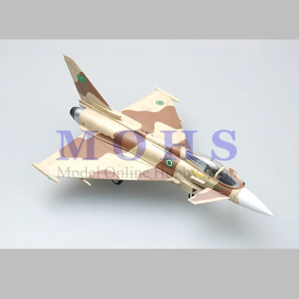 

EASY MODEL 37142 1/72 Assembled Model Scale Finished Model Airplane Scale Aircraft Fighter EF2000 EF-2000A RSAF