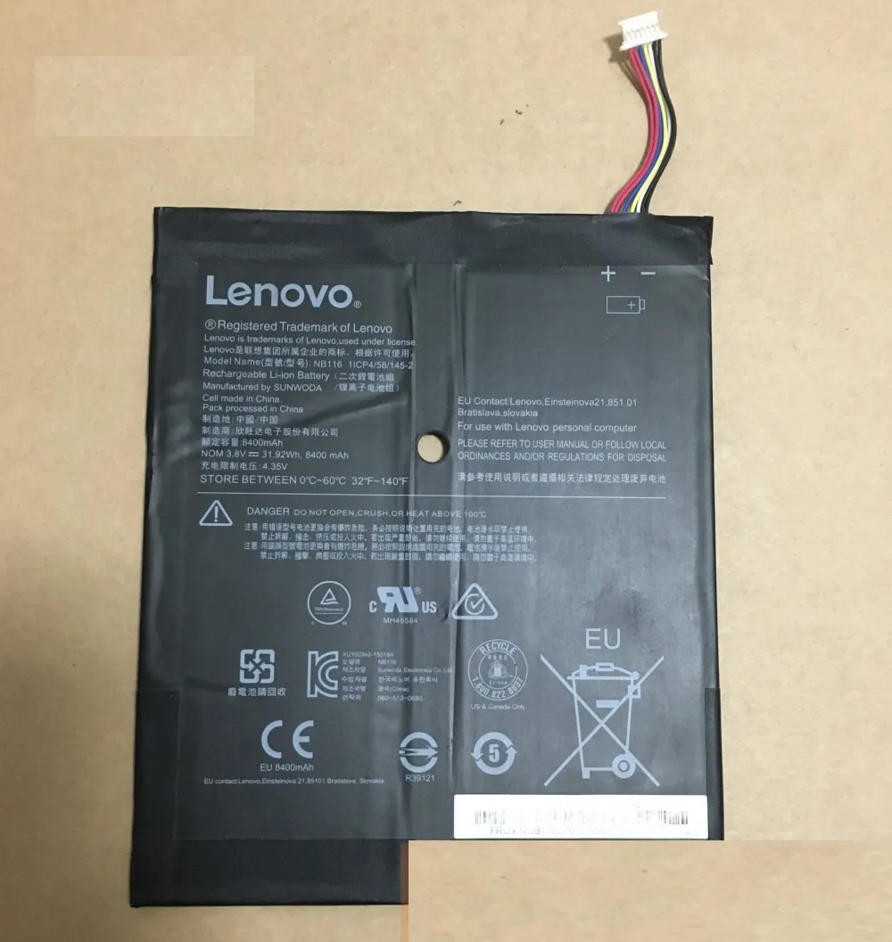 Lenovo Ideapad 100 100s 11iby Nb116 Flat Notebook Battery Battery Changer Digital Batteries Aliexpress