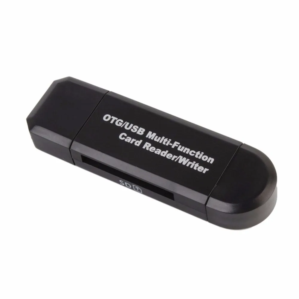 Многофункциональный Smart OTG картридер высокоскоростной USB 2,0 SD Micro-SD Card Reader USB адаптер для Android телефон компьютер