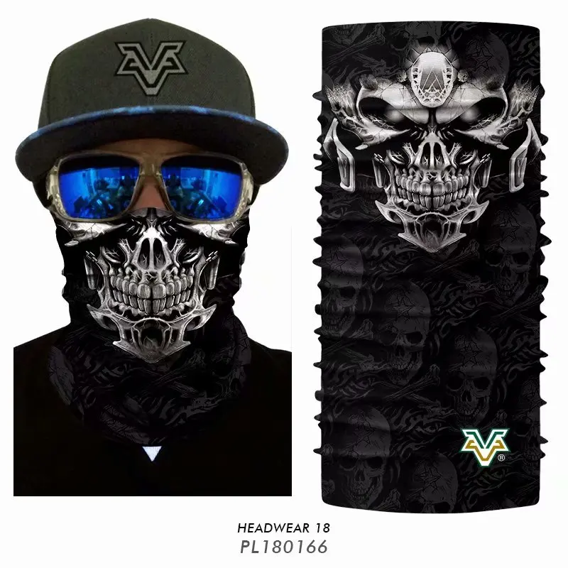 Outdoor Neck Warmer Gaiter Thermal Face Mask Seamless Magic Cycling Snowboard Hiking Ski Bandana Scarf Neck Braga Men Women - Цвет: PL180166