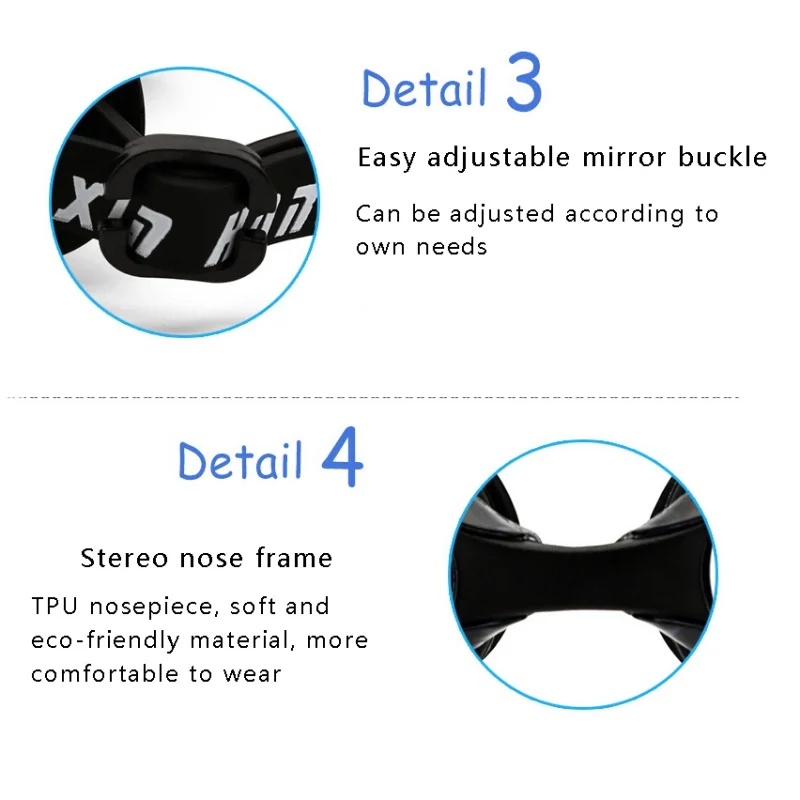 Новые взрослый Силиконовые Анти-туман плавание покрытие воды диоптрийной плавательные очки близорукость плавательные очки
