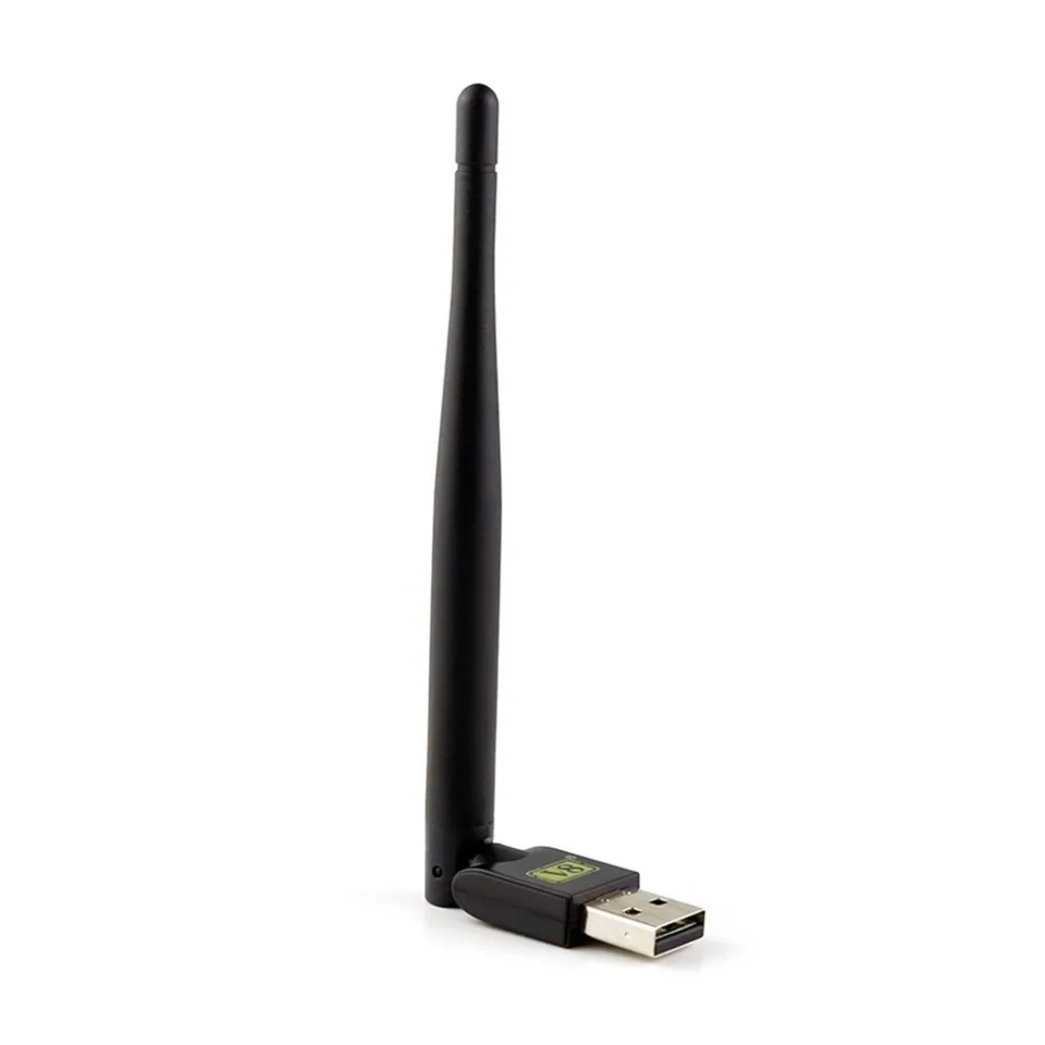Wireless USB WiFi Antenna Adapter for Freesat V8 Series Satellite Receiver GW EX1 PC Antenna for Solo PRO V1 V3 ME ELO Combo ME ELO ONE EX2 V4 ME ELO SE V2