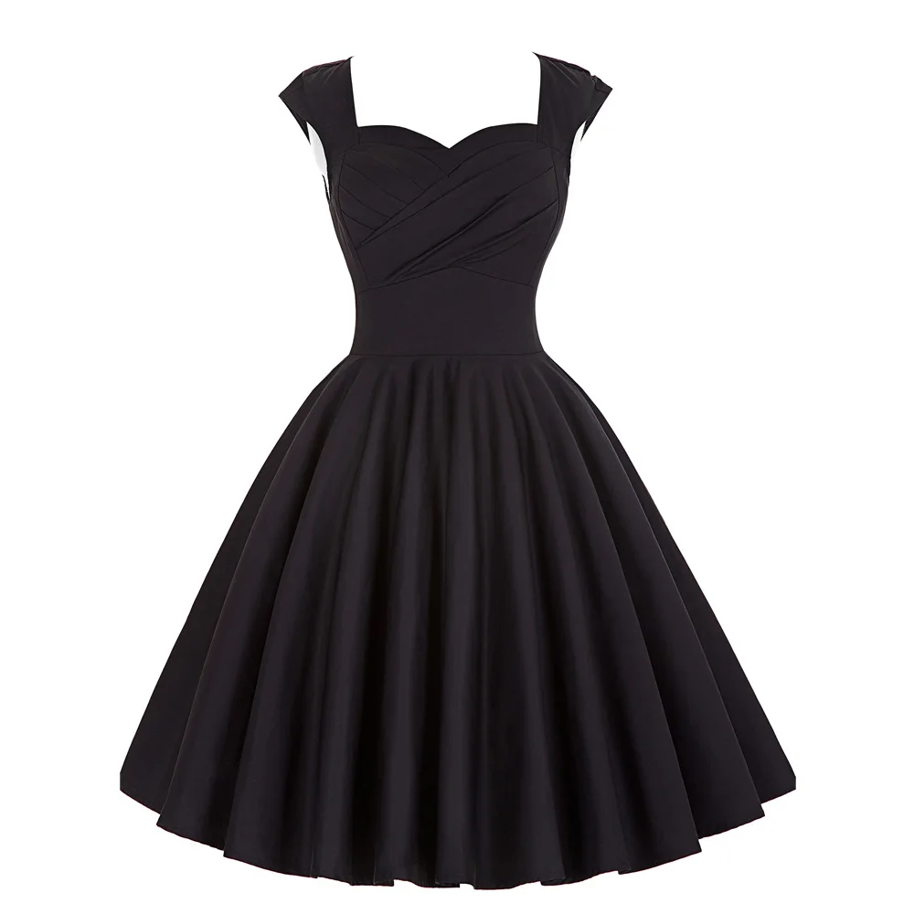 Aliexpress.com : Buy Audrey Hepburn Vestidos Plus Size Womens Dress ...