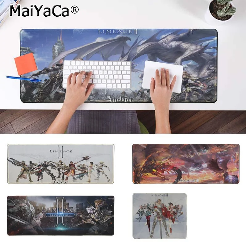 

MaiYaCa New Design lineage 2 Laptop Computer Mousepad Free Shipping Large Mouse Pad Keyboards Mat