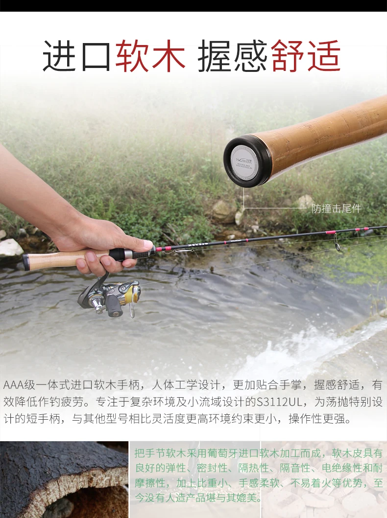 Vara de Pesca de Carbono Tsurinoya Inteligente 1.60 1.85 Acessórios Fuji Ultraleve Peso Haste Truta 1.19 m 1.57 10 Pesca De Carbono Ultraleve Peso Haste Truta