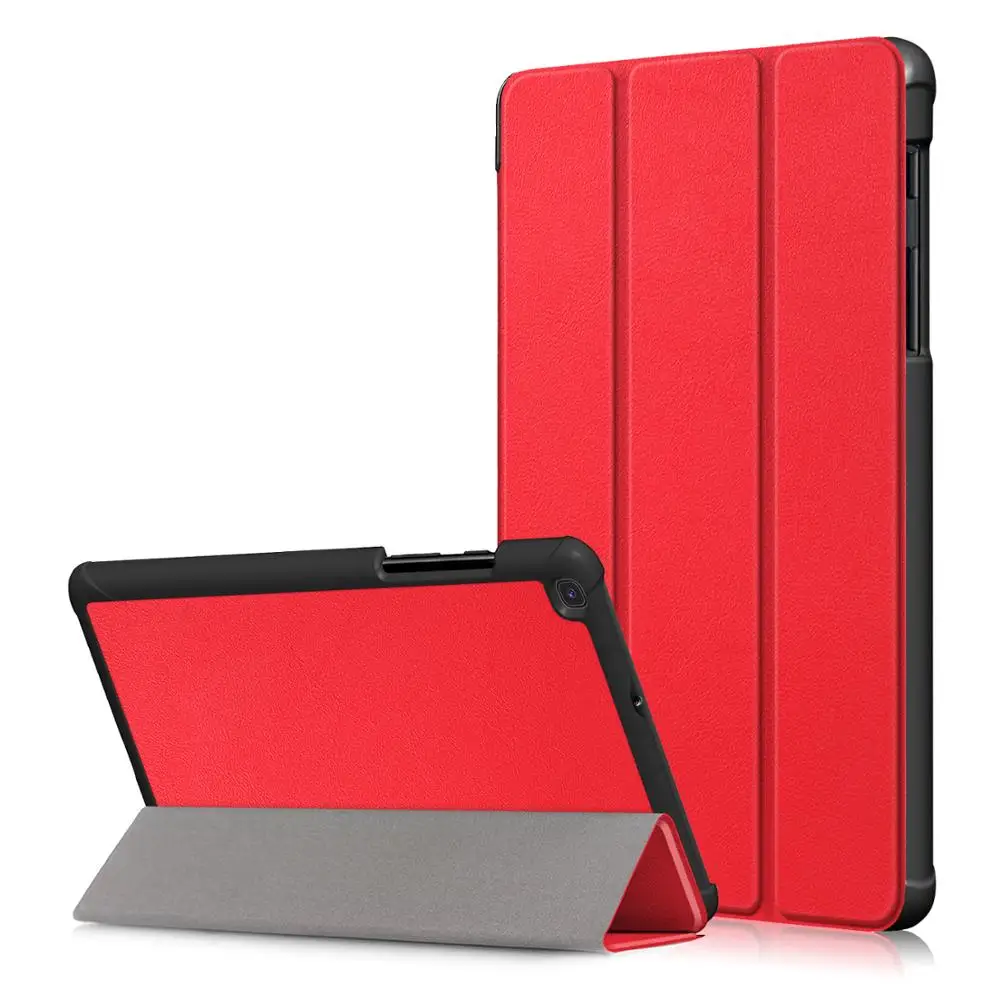 

Gligle Slim Leather Case cover for Samsung Galaxy Tab A 8.0 2019 SM-T290 SM-T295 SM- T297 Tablet shell+screen film+touch pen