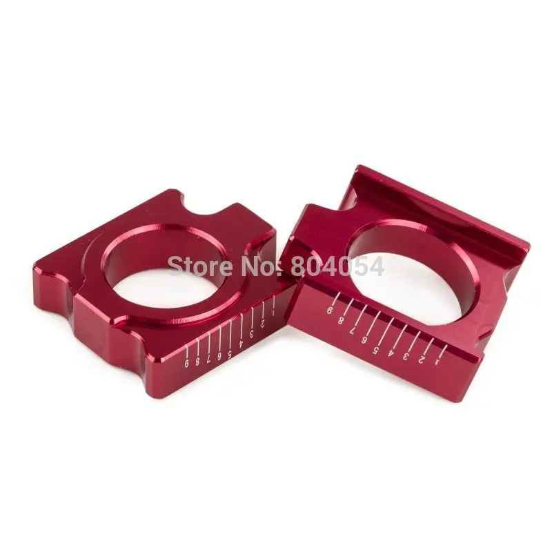

CNC Billet Scaled Rear Axle Blocks For Honda CR125R CR250R CRF250R CRF250X CRF450R CRF450X CRF 250R 250X 450R 450X