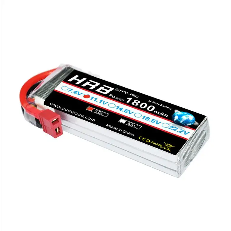 3S 1800mah 50C Tplug Распродажа аккумулятор hrb Lipo 2 S 3 S 4S 5S 6 S 7,4 V 11,1 V 14,8 V 1500 mah 2200 mah 3300 mah 4200 mah 5000 mah 5200 mah 6000 mah Батарея - Цвет: 3S 1800mah 50C Tplug
