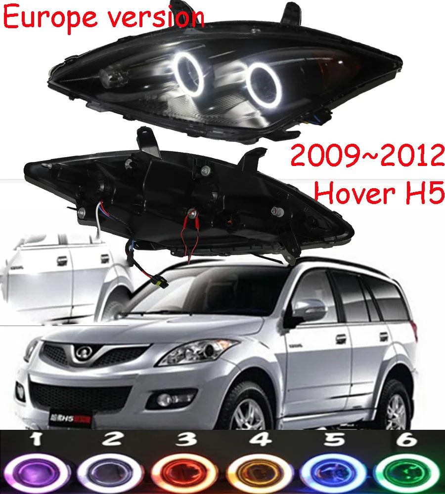 

HID,2009~2012,Car Styling for Hover H5 Headlight,H1 H2 H3 H5 H9,M2,C3 C5;Hover H5 head lamp