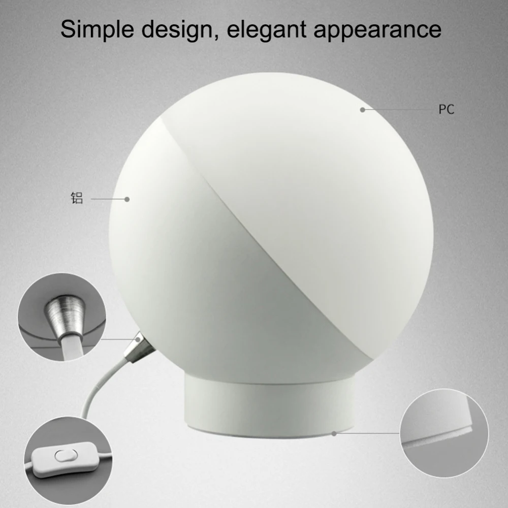  Smart LED Lights RGBW 7W dimmable Control timer Switch home Voice Control LED desktop Night Light W