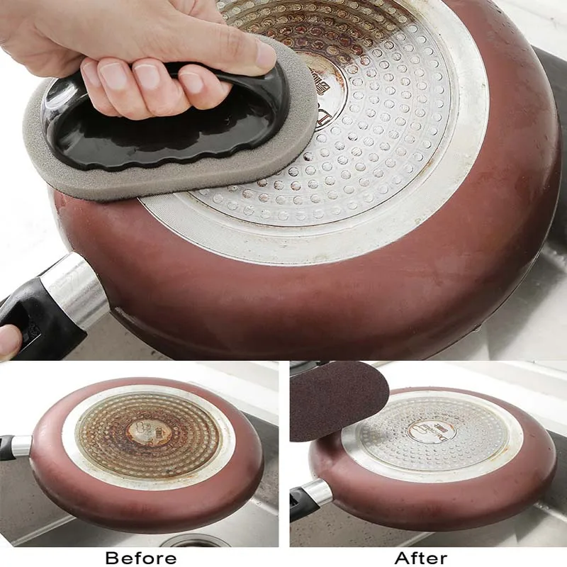

Nano Emery Sponge Magic Eraser for Removing Rust Cleaning Cotton Emery Sponge Kitchen Bathroom Cleaning Descaling Tools