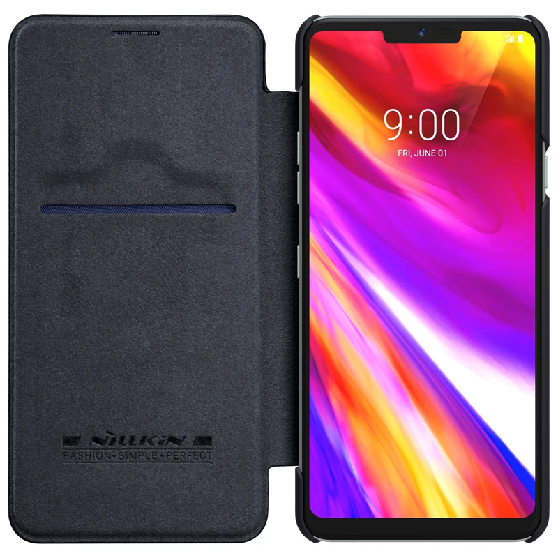 Nillkin QIN Series Leather Flip Cover Case For LG G7 ThinQ