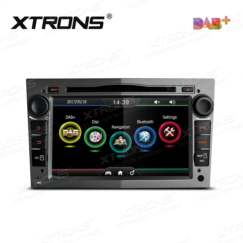 7" DAB+ 2 Din Radio Car DVD Player GPS For Opel Vauxhall Astra Antara