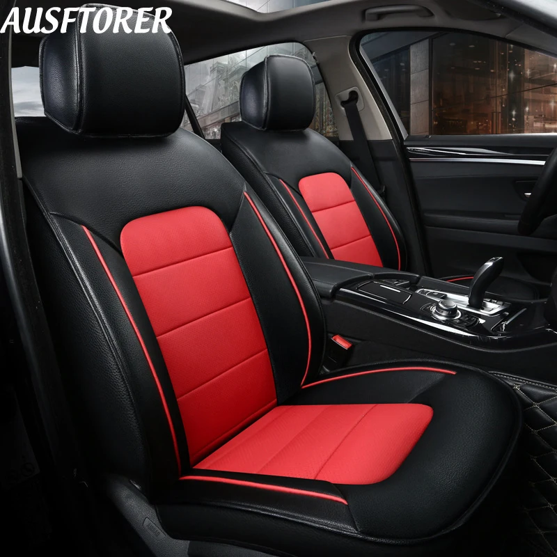 AUSFTORER Cowhide Custom Cover Seat Car for Lexus NX 300h 300 200