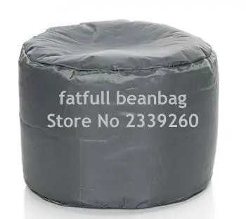 Крышка только без наполнителя-красный bean мешок подножка, чайный порт beanbag подушка - Цвет: grey