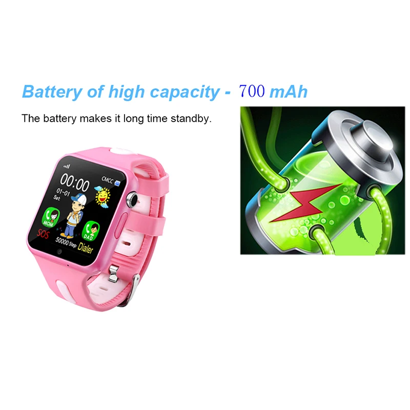  ITORMIS Smart Watch Children V5K Kid Band GPS Track Sport Child Smartwatch Support SIM Card Camera 