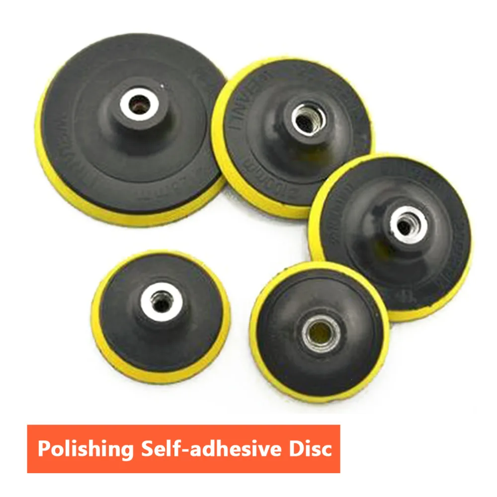 Car Polishing Tools Set 3"/4"/5"/6"/7" Inch Buffing Pad Kit Compound