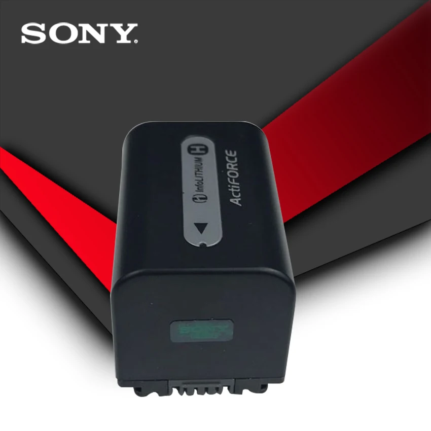 Оригинальный аккумулятор Sony для цифровой камеры NPFH70 с питанием от литиевых