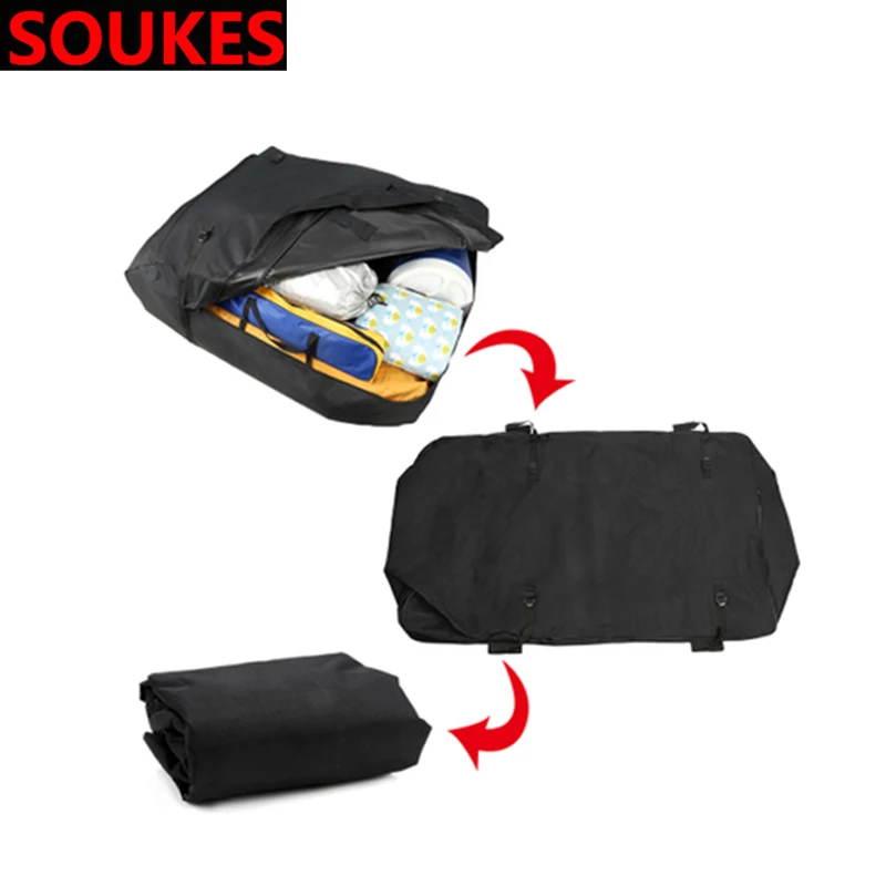 Suporte para Teto de Carro à Prova Prateleira de Armazenamento de Bagagem para Hyundai Água Solaris Tucson I30 Ix35 I20 Accent Santa fé Citroen c4 c5 c3 d' 2020 5 Cheap Caixas e racks p telhado
