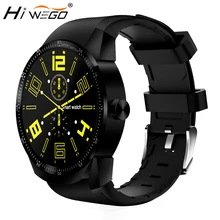 HIWEGO K98H 3g gps Wifi смарт часы Android 4,1 Поддержка SIM трекер сердечного ритма 1,2 ГГц 4 Гб rom водонепроницаемые Bluetooth Смарт часы