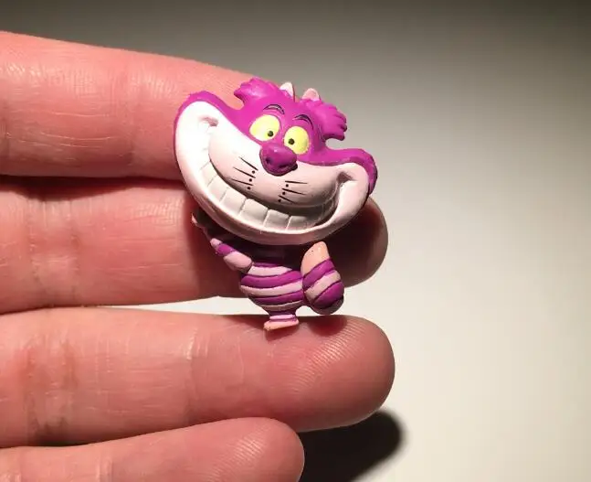 36pcs/lot 3cm Alice In Wonderland Cheshire Cat Action Figures Cheshire