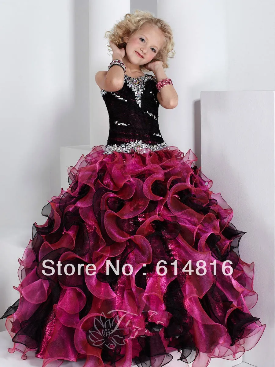Jordan Flower Girl Dress Belk Dresses Beaded Black And Red Wedding