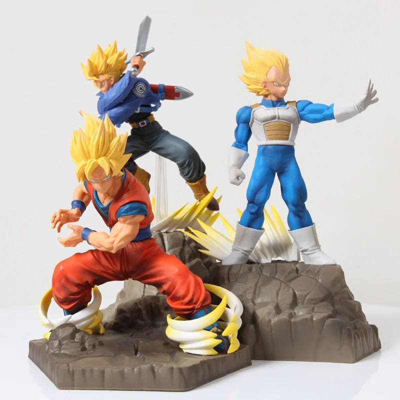 

2019 new Dragon Ball Z Absolute Perfection Figure Goku Vegeta trunks figure SSJ Toy Model Brinquedos DBZ son gokou BANPRESTO