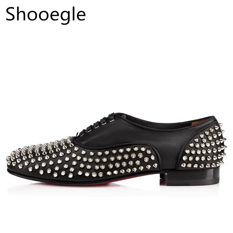 flats with spikes and studs