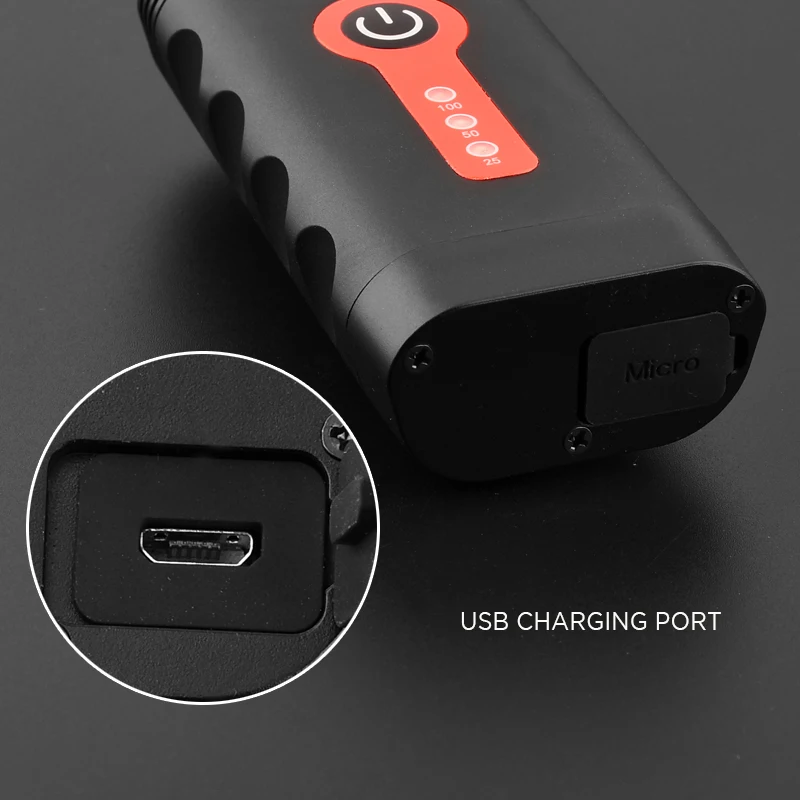 Flash Deal Built-in 4400mAh 18650 Battery USB Rechargeable Bike Front Lamp 2* XTG LED Front Handlebar Bike Light 7