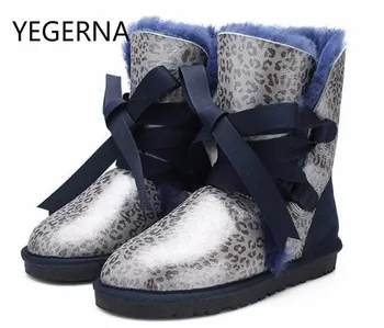 

The 2016 NEW FASHION section of winter sheep fur boots female boots winter warm shoes slip short tube low snow boots