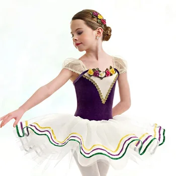 

Ballet Tutu for Girls Children Short Sleeve Leotard Skirt Kids Training Dance Dress Toddler Dancewear Adult Ballet Dresses