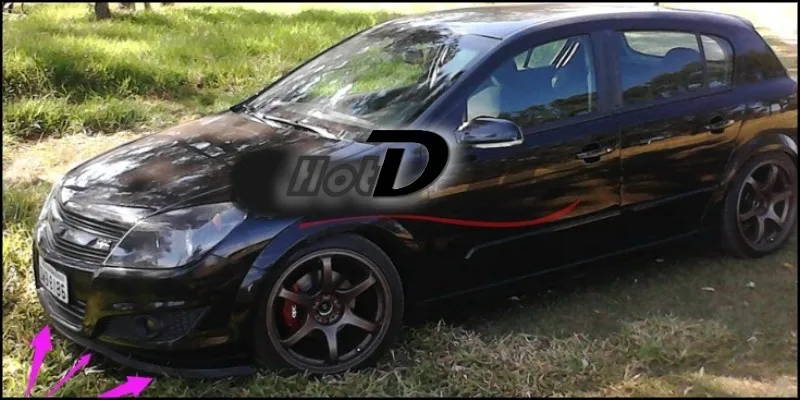 Bumper Lip Lips For Opel Insignia 2008~2015 Top Gear Shop Spoiler For Car Tuning TOPGEAR Recommend Body Kit + Strip demo