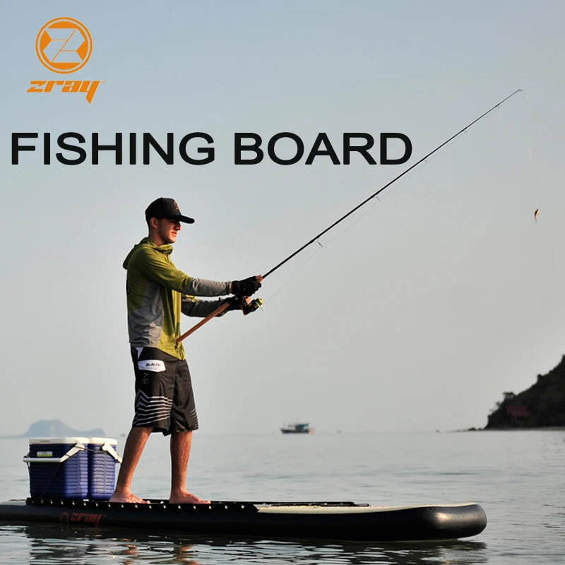Fishing board SUP JILONG ZRAY FS7 stable inflatable stand up paddle board surf surfing kayak sport boat bodyboard oar paddl