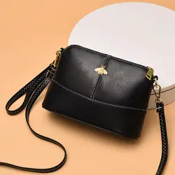Женская сумка 2018 новая Корейская сумка на одно плечо пчела маленькая квадратная мини летняя маленькая шерсть