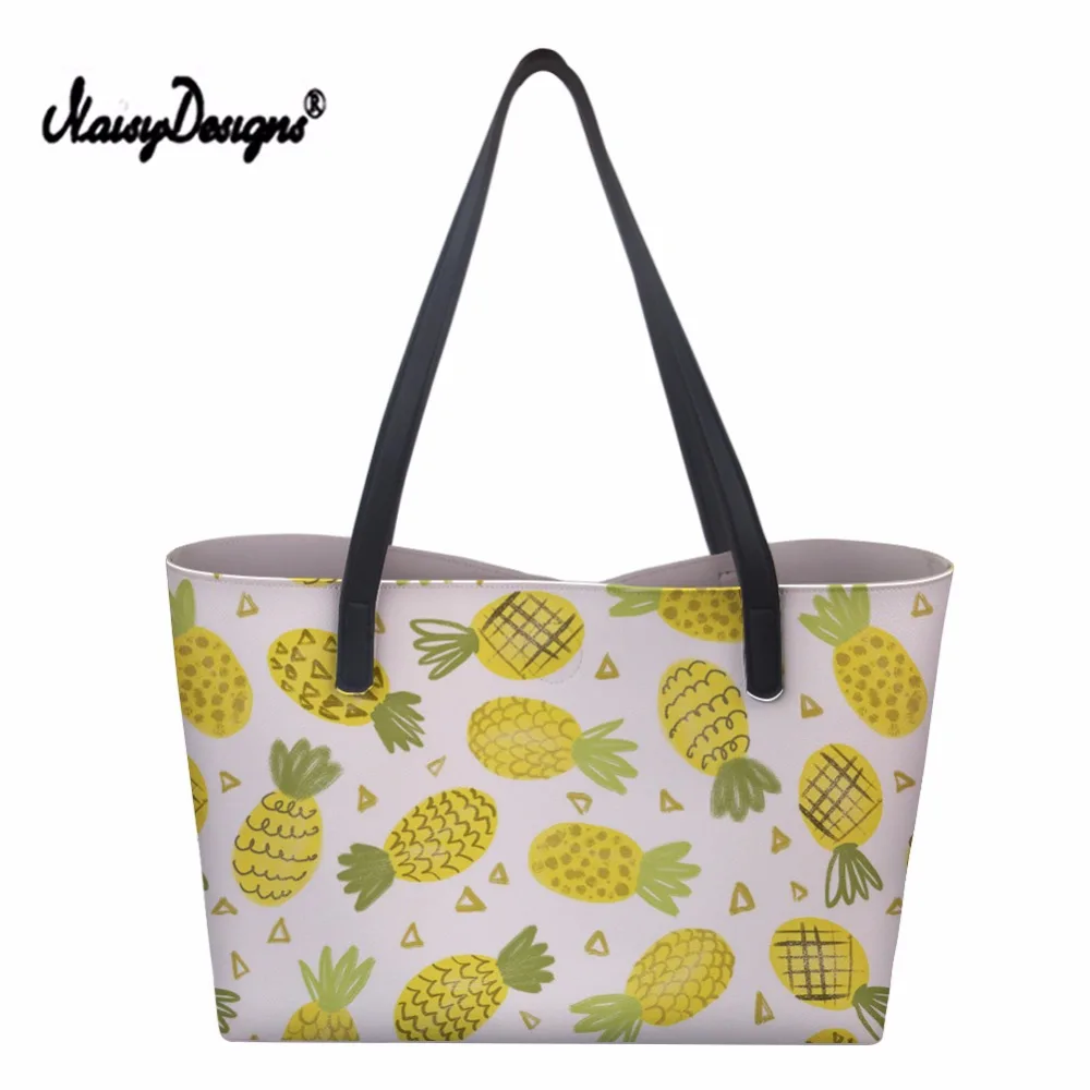 Kawaii الأناناس نمط النساء حقائب حقائب كتف السيدات محفظة Crossbody الأنثوية Sac حمل الأعلى مقبض مخصص حقيبة 2019