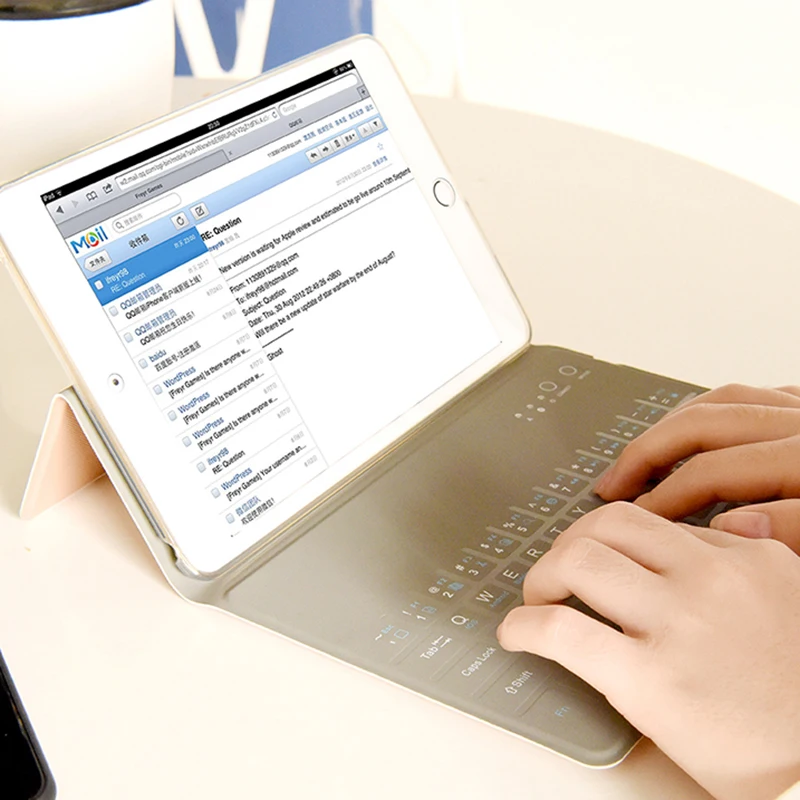 

New Fashion Ultra-thin Smart Bluetooth Touch Keyboard for iPad Air 10.5 inch 64G/256G Tablet Case with keyboard Waterproof