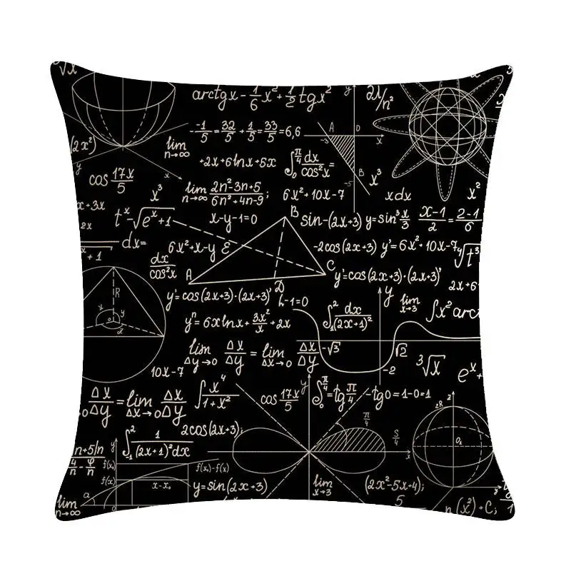 Свадебный подарок, индивидуальная математическая химия, формула для домашнего дивана, декоративная наволочка, чехол для подушки, ZY1070 - Цвет: ZY107002