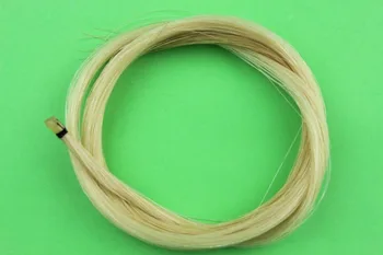 

12 hanks Horse Hair White Horse Tail Hair Violin Bows Hair 80-85 cm