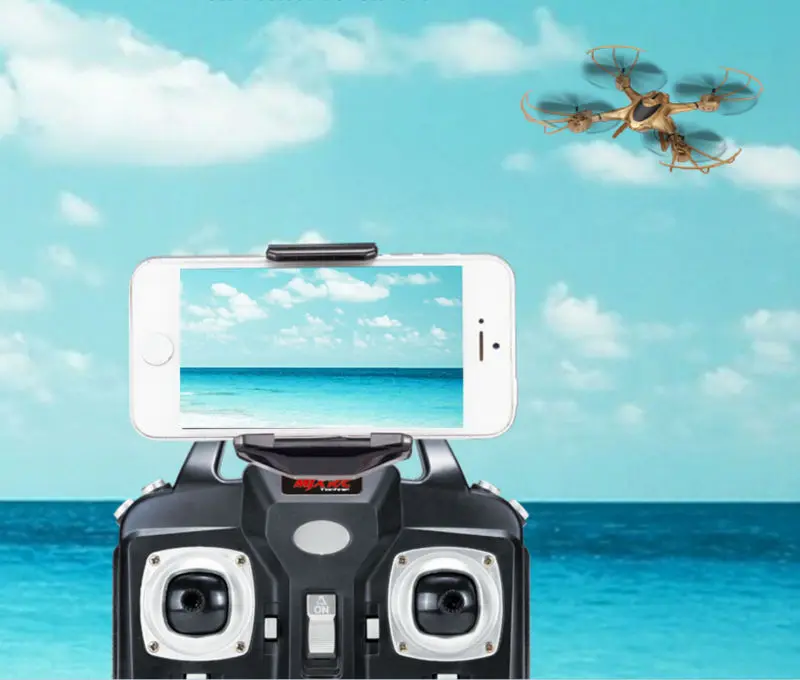 Newest font b RC b font Drone MJX X401H WIFI FPV Real time Air Pressure High