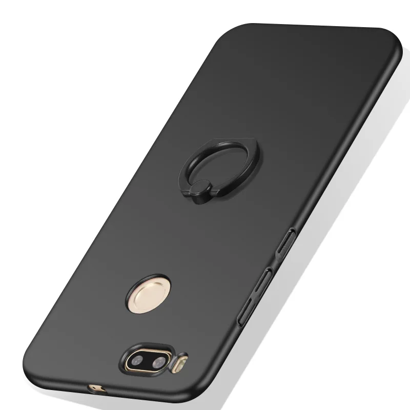 Para Xiaomi Mi A1 Mi 5X caso con anillo Stander mate teléfono cubierta Funda Coque Mi A1/Mi 5X