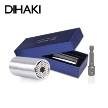 Универсальная головка гаечного ключа с крутящим моментом, комплект с гнездом, силовая дрель, храповая втулка, гаечный ключ, волшебные мультифунциональные ручные инструменты