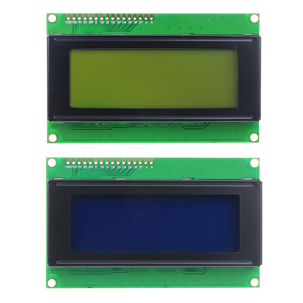 ЖК-плата 2004 20*4 lcd 20X4 5V Синий/желто-зеленый экран lcd 2004 дисплей ЖК-модуль для arduino Diy Kit