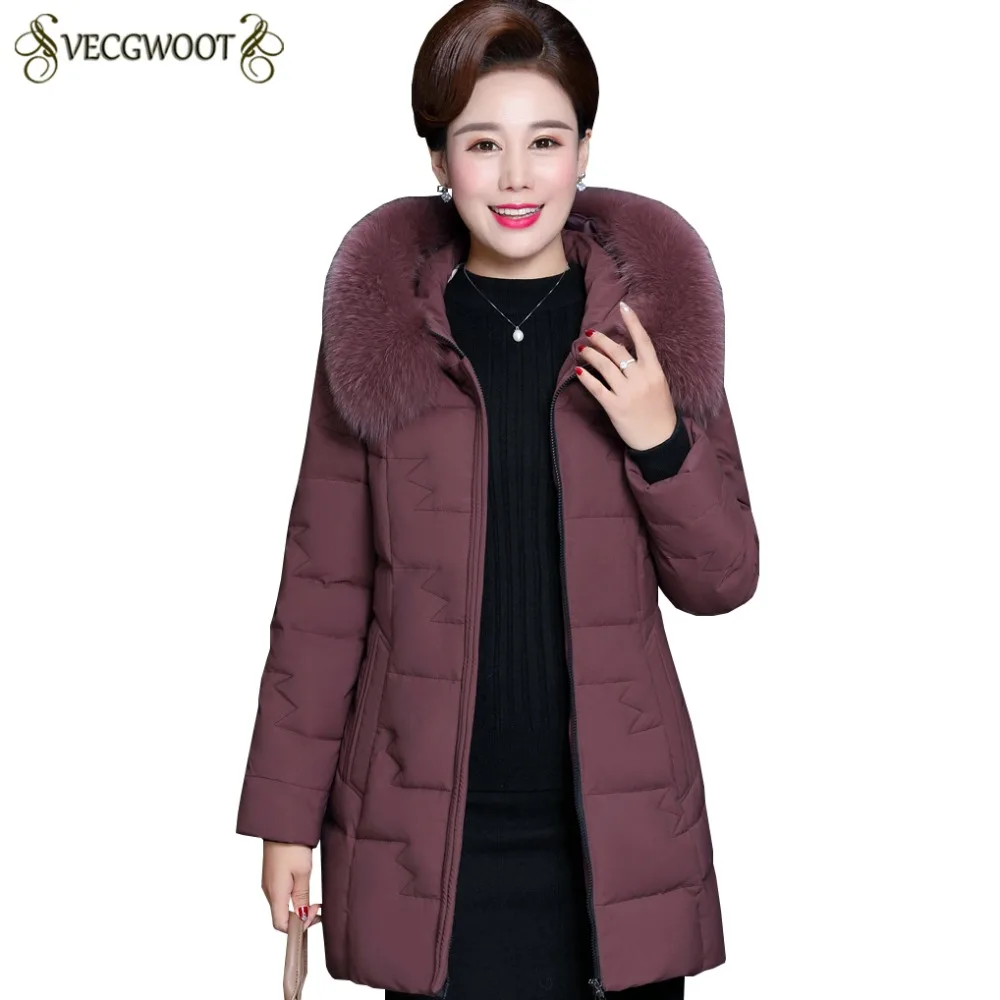 Купить Теплый Пуховик Большого Размера Женский