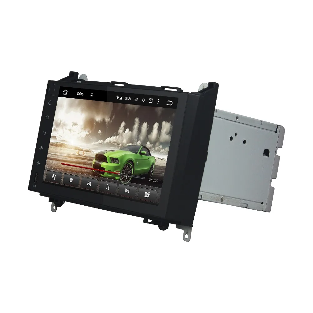 Best Octa Core 2 din 9" Android 9.0 Car DVD Radio GPS for Mercedes Benz B200 W169 W245 Viano Vito 4GB RAM Bluetooth 4.2 WIFI 32GB ROM 7