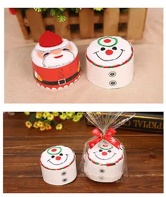 Новое поступление, рождественское креативное Подарочное полотенце с изображением пирожных, ткань для мытья посуды, рождественское милое полотенце, подарки