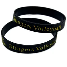 OneBandaHouse напечатанный на заказ логотип силиконовый браслет