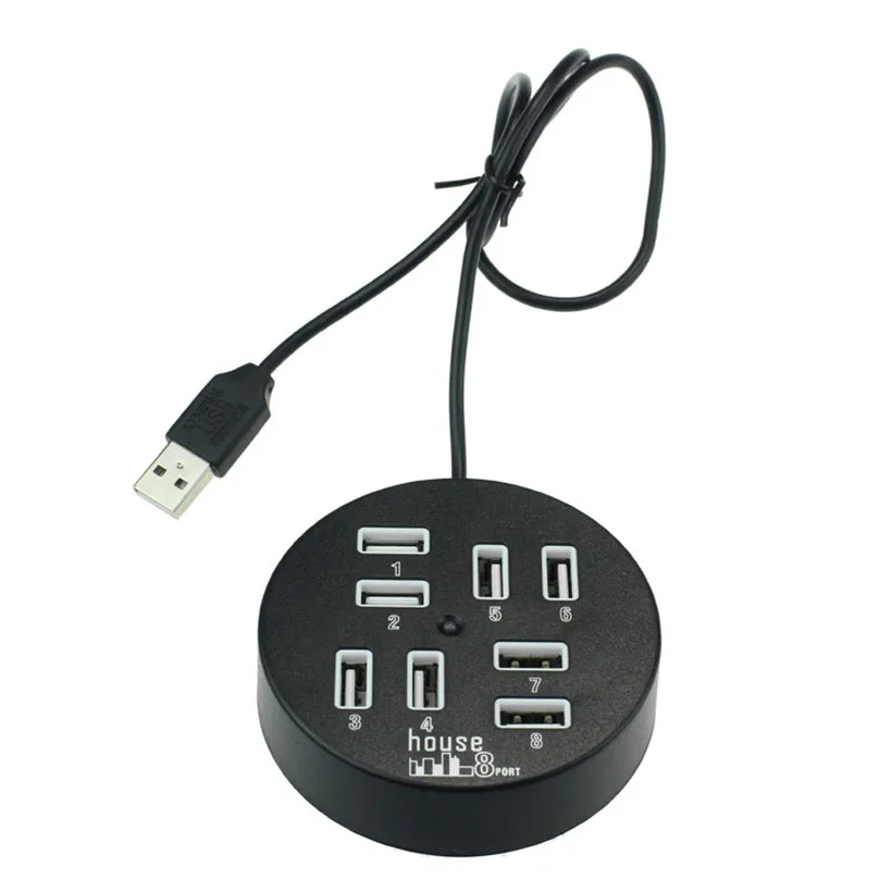 Advanced 2017 Computer font b Accessories b font New Black and White HUB 8 Port Powered