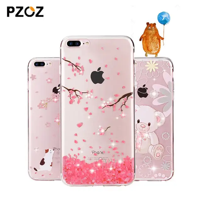 custodia iphone 7 silicone glitter custodia iphone 7 silicone glitter